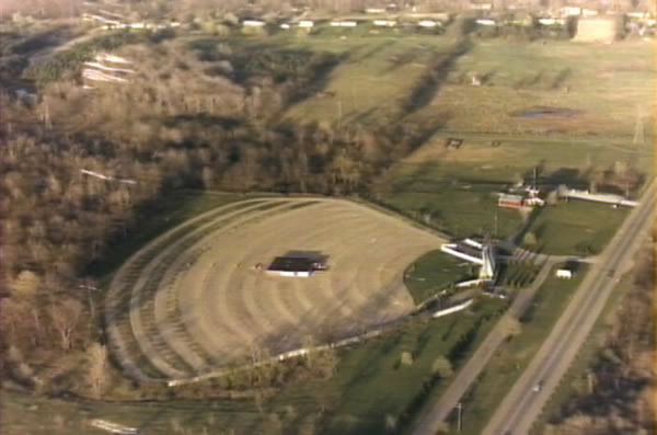 Crest Drive-In Theatre - Old Aerial From Carl Easlick